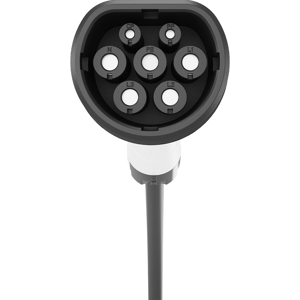 Зарядный кабель для электромобилей ENERGENIE Type 2 - Type 2, 22кВт, 32A, 380V, 8м