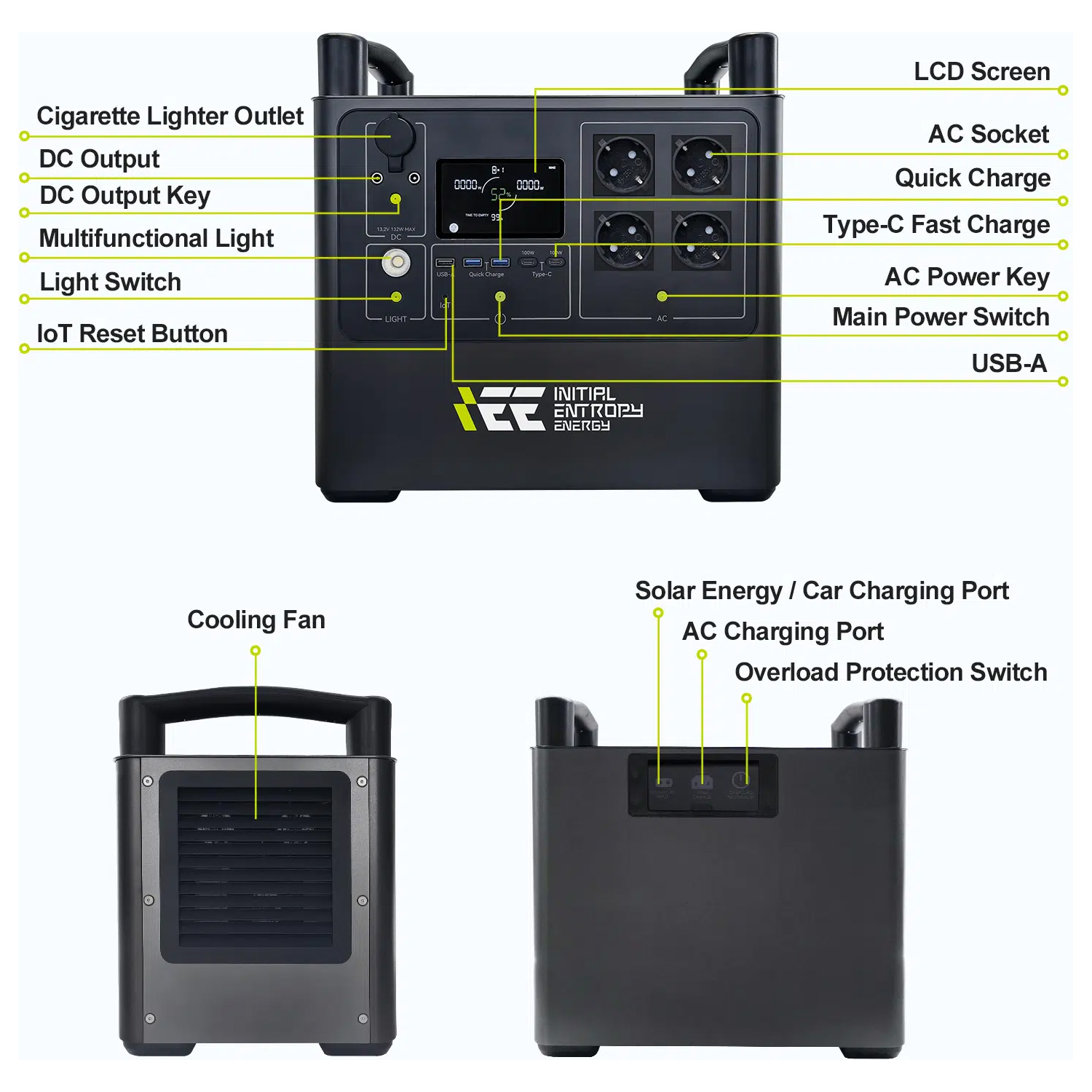 Зарядная станция IEETEK Singo 2000 Plus