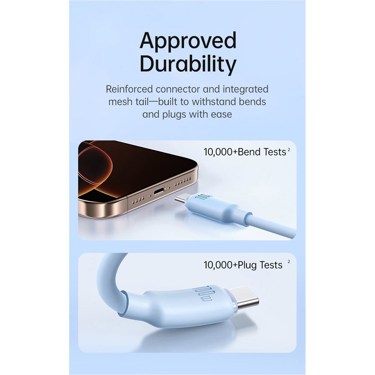 Кабель BASEUS Foamed Silicone USB-A to Type-C PD 100W 1м Black (E0426800)