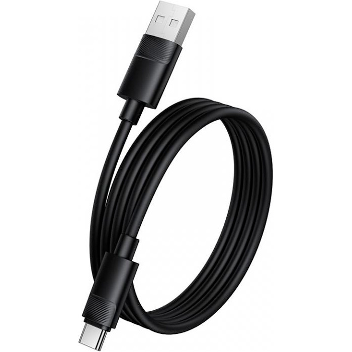 Кабель BOROFONE BX123 Leya USB-A to USB-C 1м Black