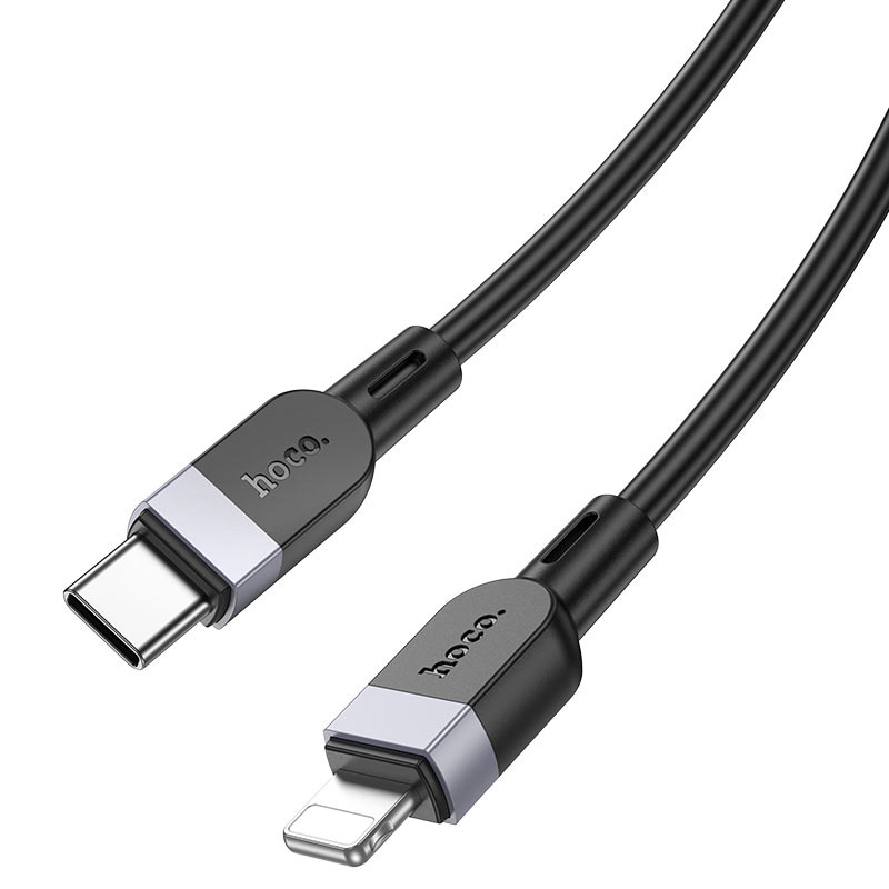 Кабель HOCO X109 Energy Type-C to Lightning 1м Black