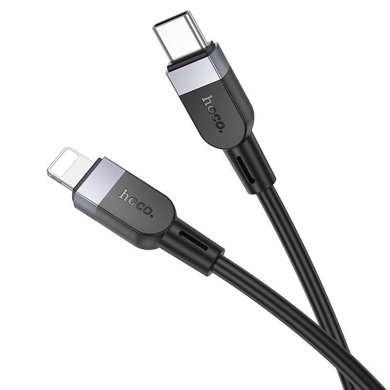 Кабель HOCO X109 Energy Type-C to Lightning 1м Black
