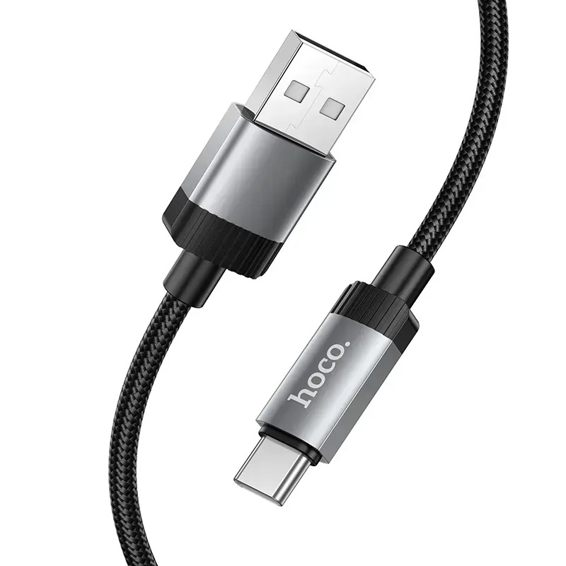 Кабель HOCO X117 Star USB-A to Type-C 1м Black
