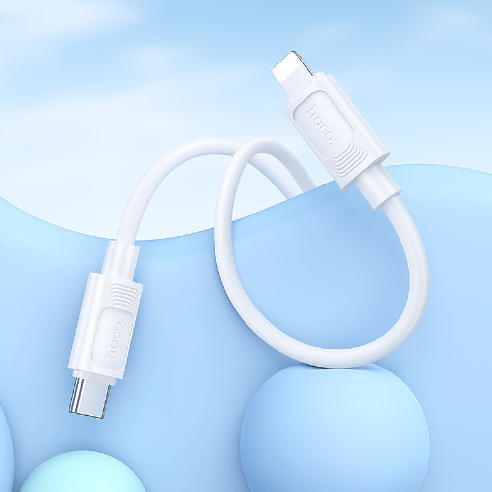 Кабель HOCO X122 Benefit Type-C to Lightning 1м White