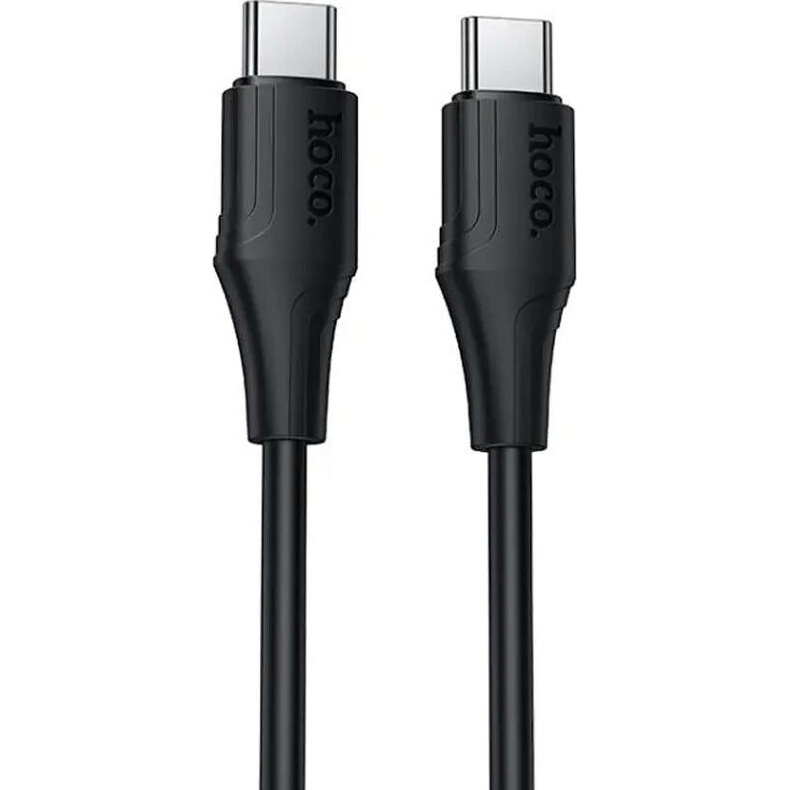Кабель HOCO X124 Bien Type-C to Type-C 1м Black
