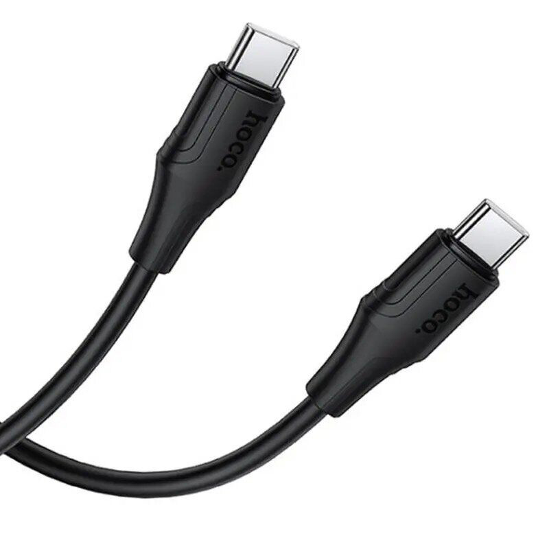Кабель HOCO X124 Bien Type-C to Type-C 1м Black