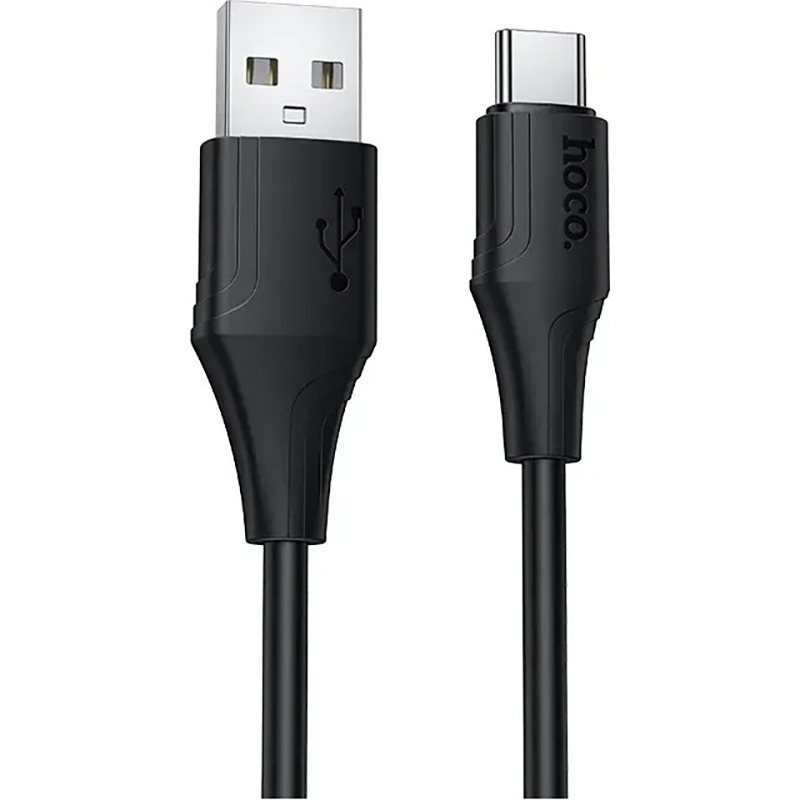 Кабель HOCO X124 Bien USB-A to Type-C 1м Black