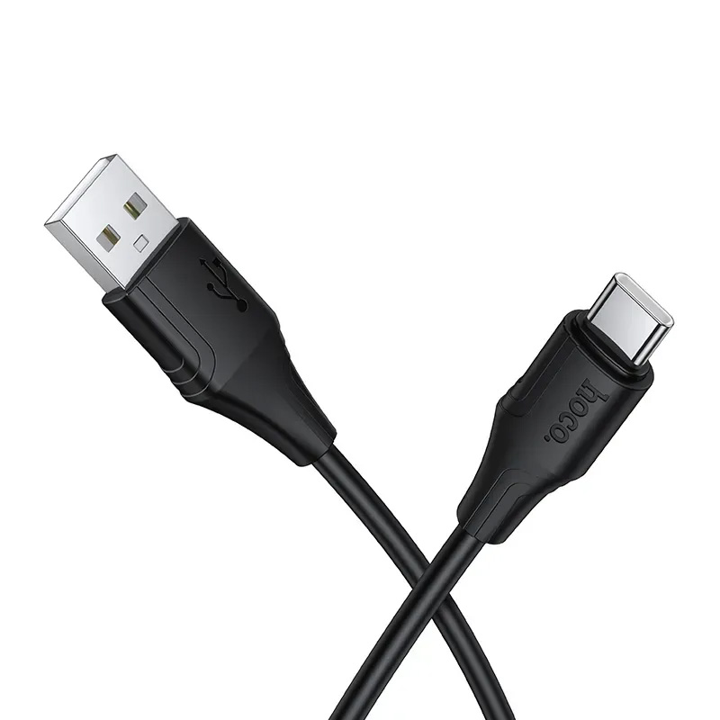 Кабель HOCO X124 Bien USB-A to Type-C 1м Black