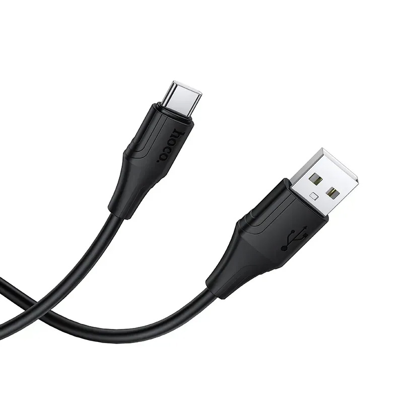 Кабель HOCO X124 Bien USB-A to Type-C 1м Black
