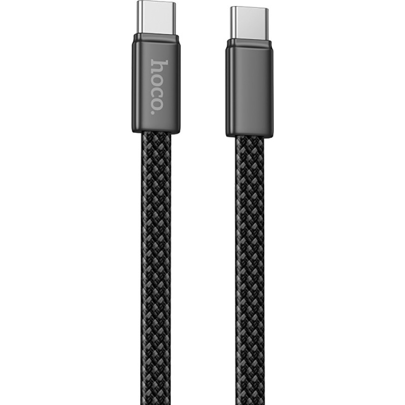 Кабель HOCO X125 Exceso Type-C to Type-C 1м Black