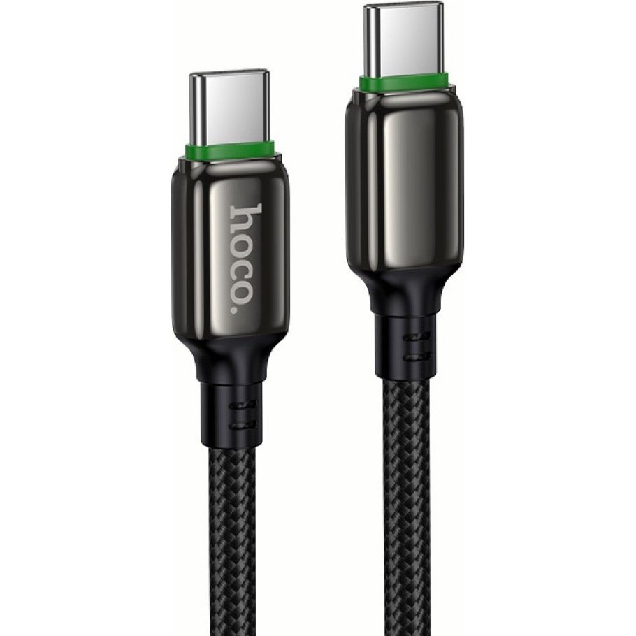 Кабель HOCO X127 Exceed Type-C to Type-C 1м Black