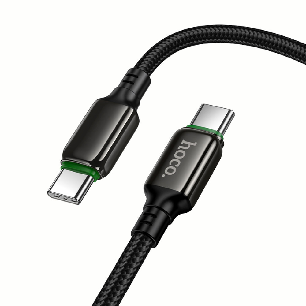 Кабель HOCO X127 Exceed Type-C to Type-C 1м Black