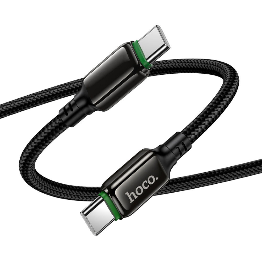Кабель HOCO X127 Exceed Type-C to Type-C 1м Black