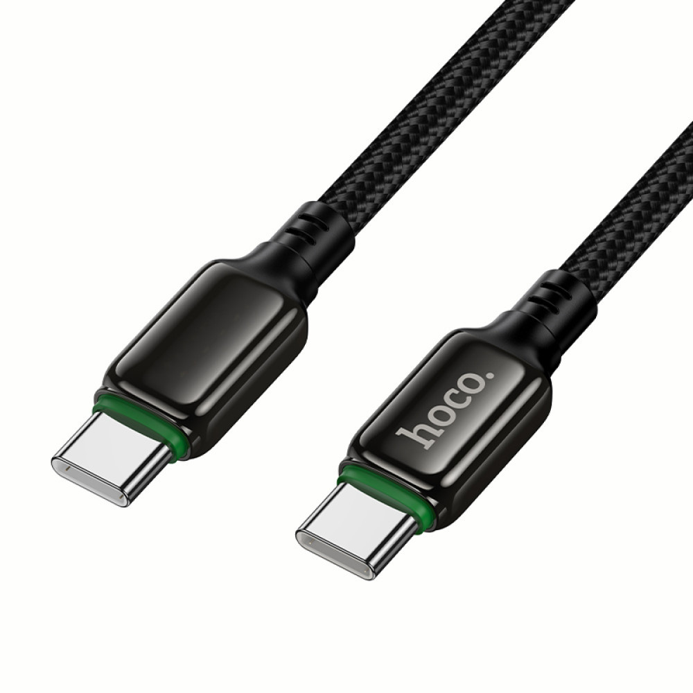 Кабель HOCO X127 Exceed Type-C to Type-C 1м Black