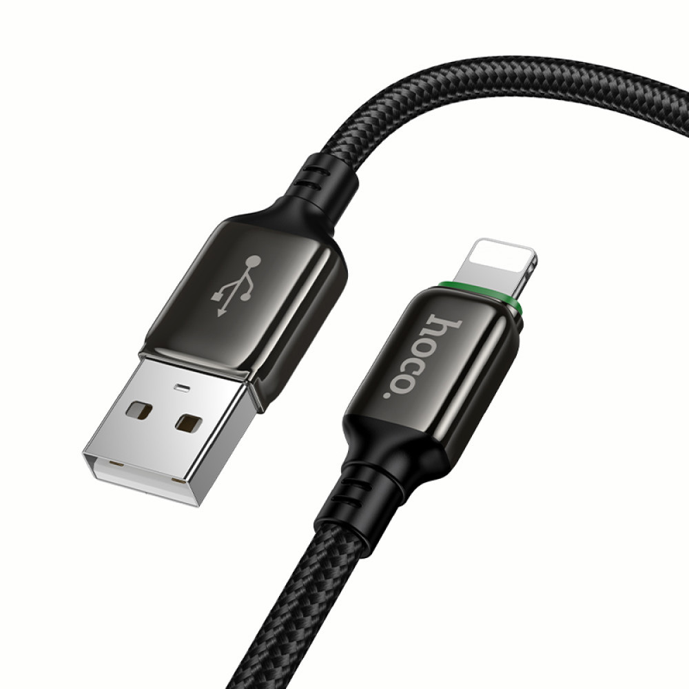 Кабель HOCO X127 Exceed USB-A to Lightning 1м Black