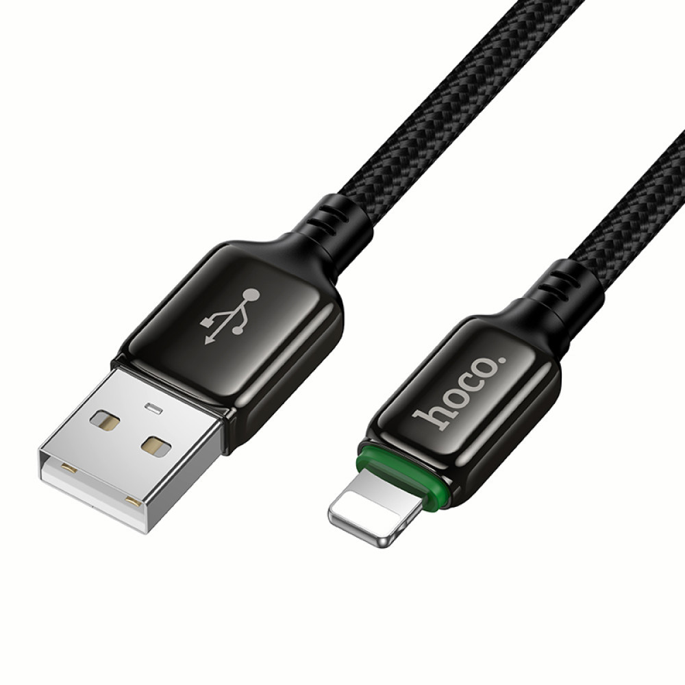 Кабель HOCO X127 Exceed USB-A to Lightning 1м Black