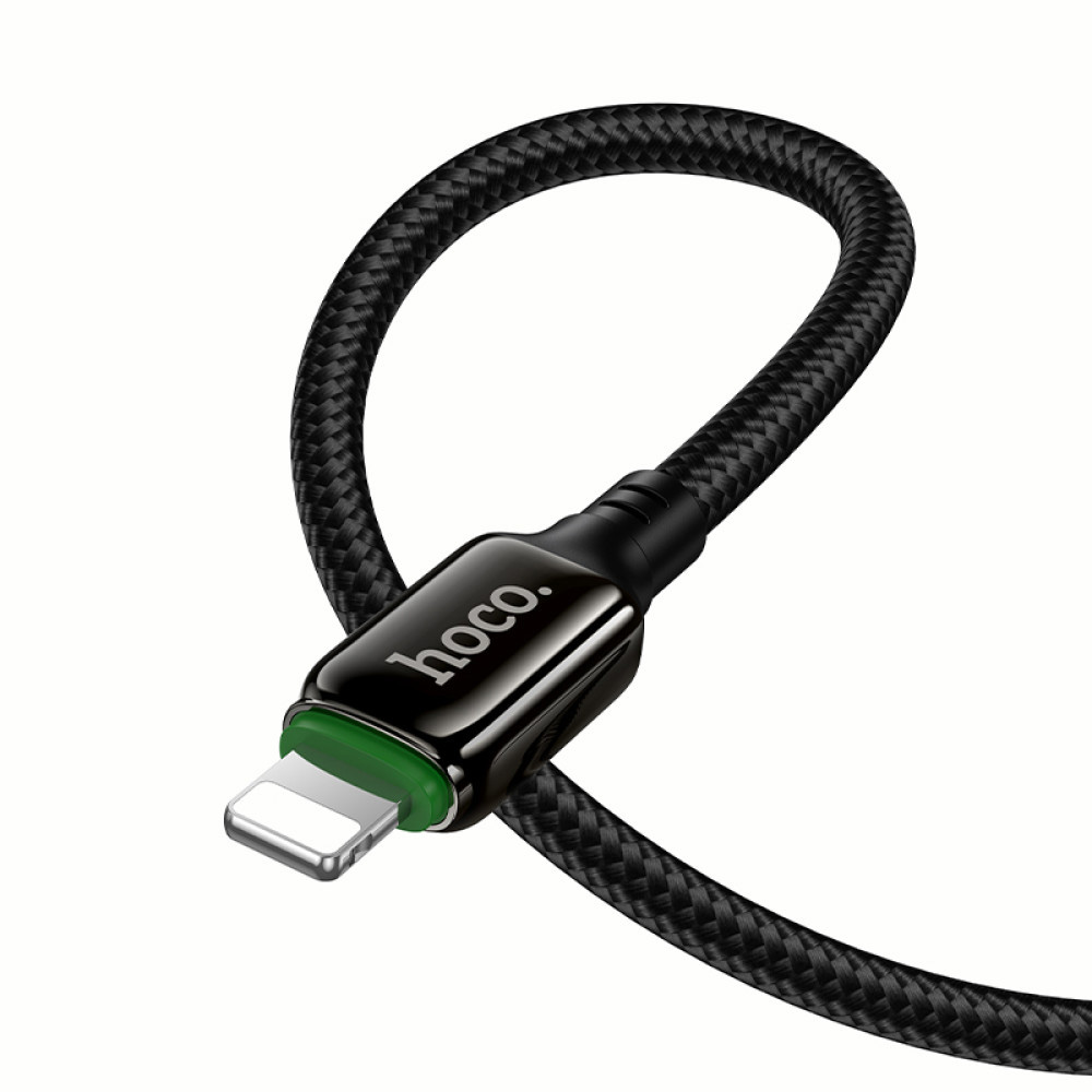 Кабель HOCO X127 Exceed USB-A to Lightning 1м Black