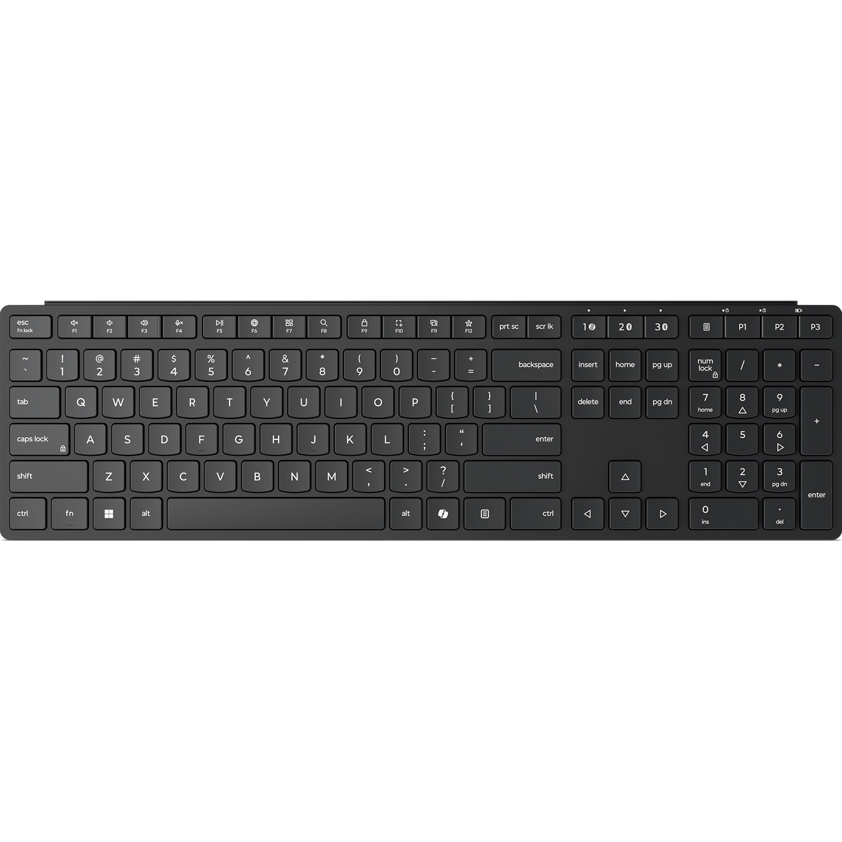 Клавиатура беспроводная LENOVO Multi-Mode Pro Keyboard 6000 UA (4Y41S04660)