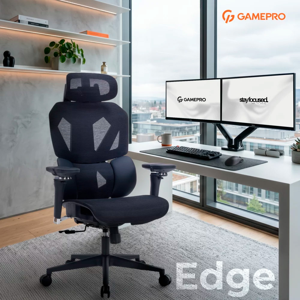 Кресло геймерское GAMEPRO GC820MB Black