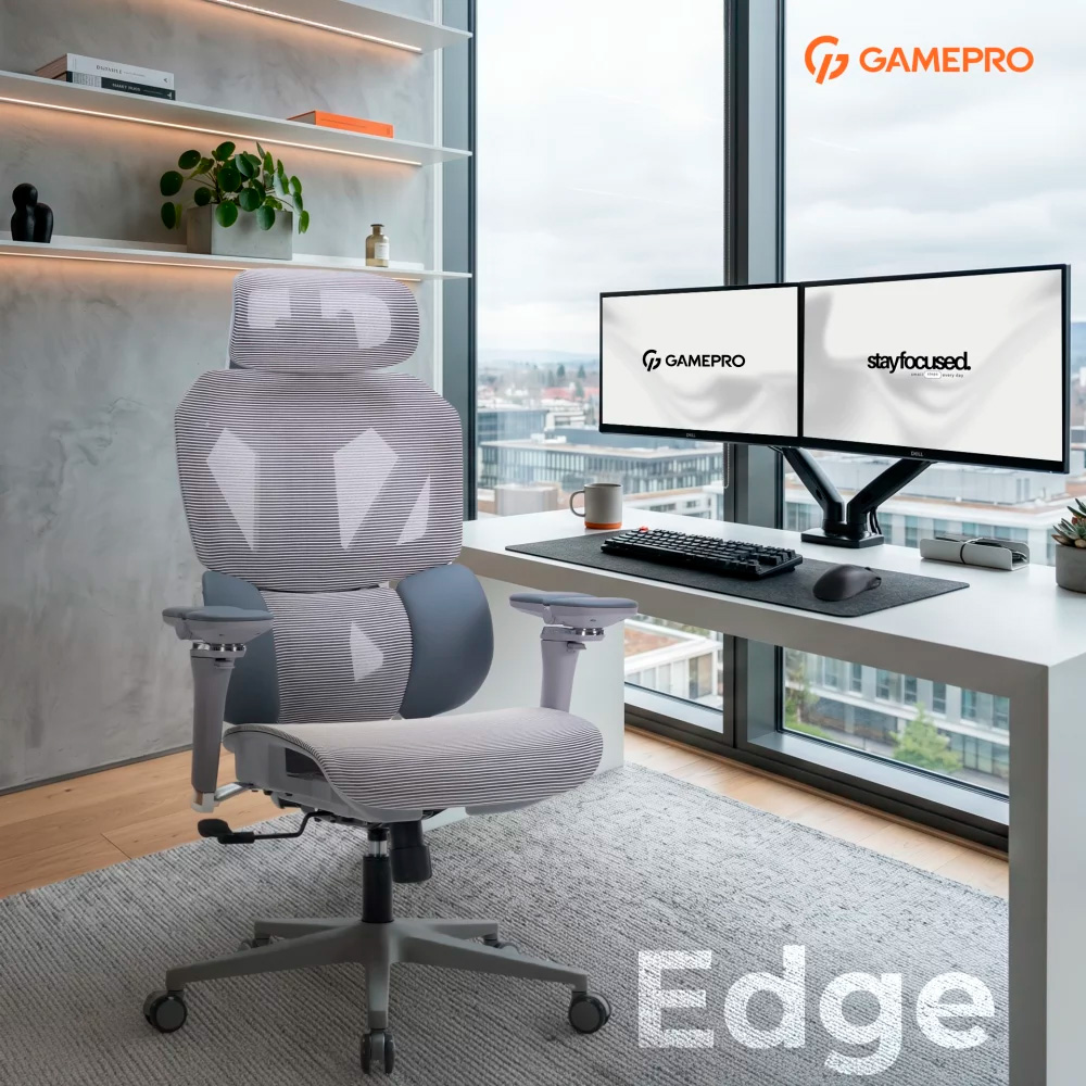 Кресло геймерское GAMEPRO GC820MG Gray