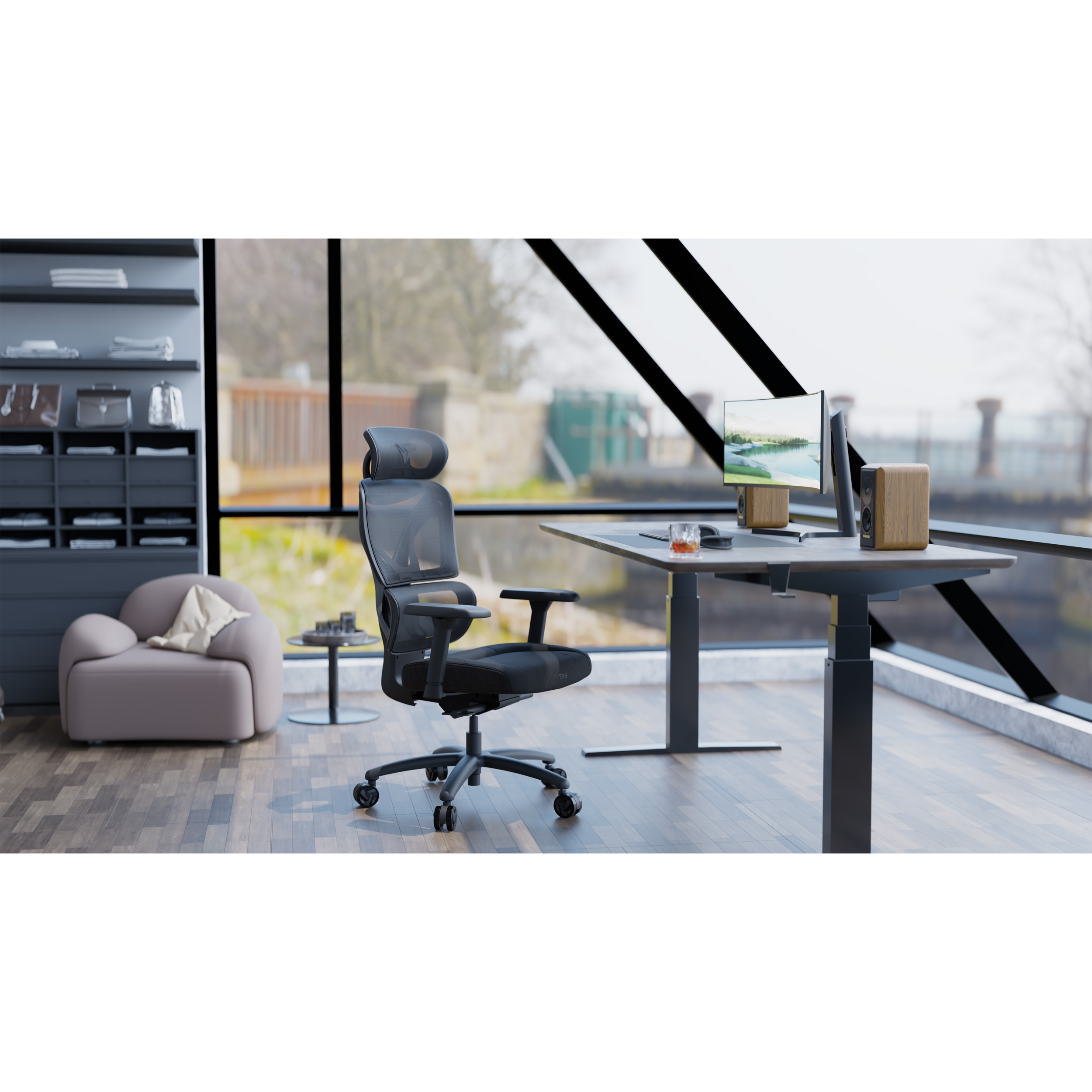 Кресло офисное TX3 XTC Cushion Black