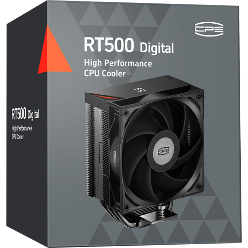 Кулер для процесора PCCOOLER RT500 Digital Black (RT500 DIGITAL BK)