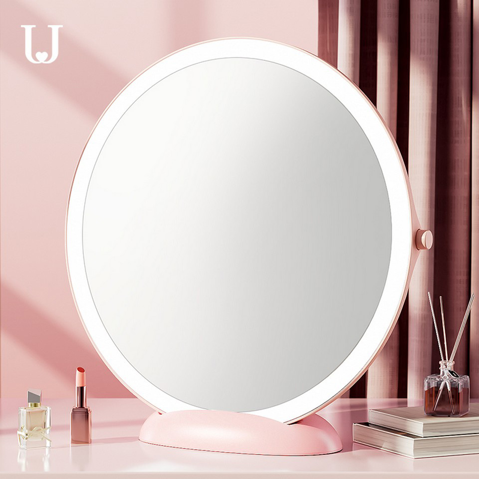 Косметическое зеркало JORDAN&JUDY Large LED Counter Top Dressing Mirror Pink (NV534-PINK)
