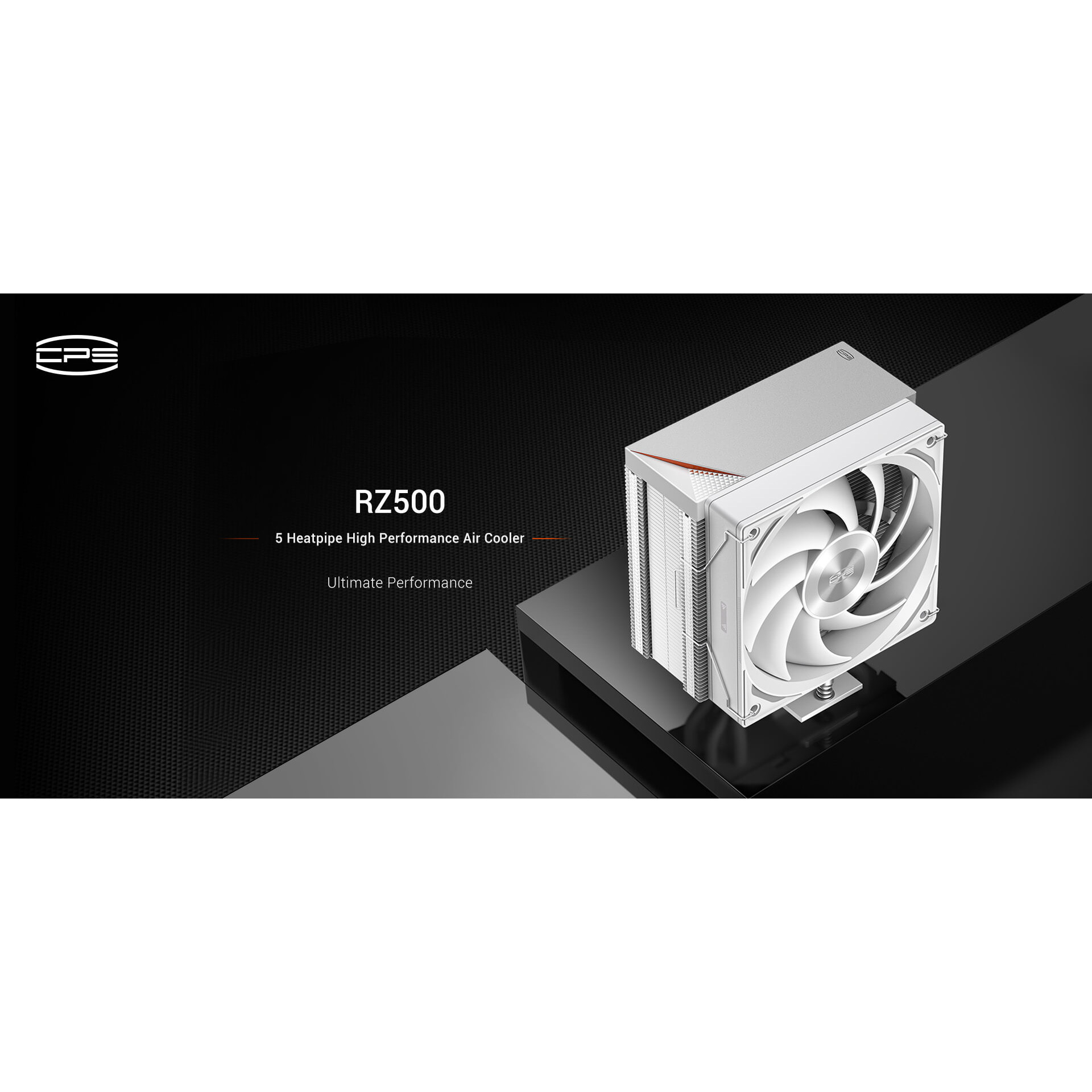Кулер для процесора PCCOOLER RZ500 White (RZ500-WHNWNX-GL)