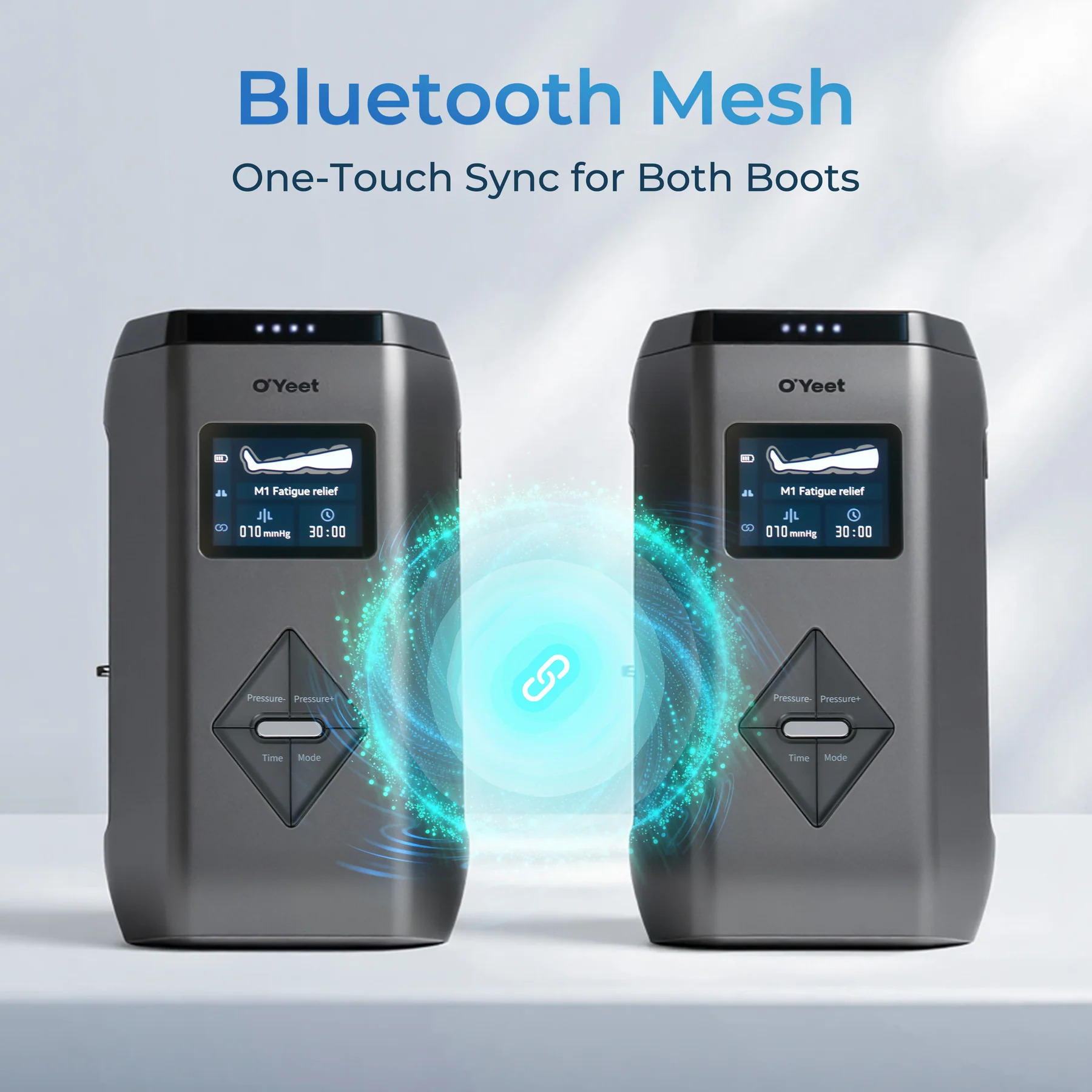 Компрессионный массажёр для ног OYEET MGF-801
