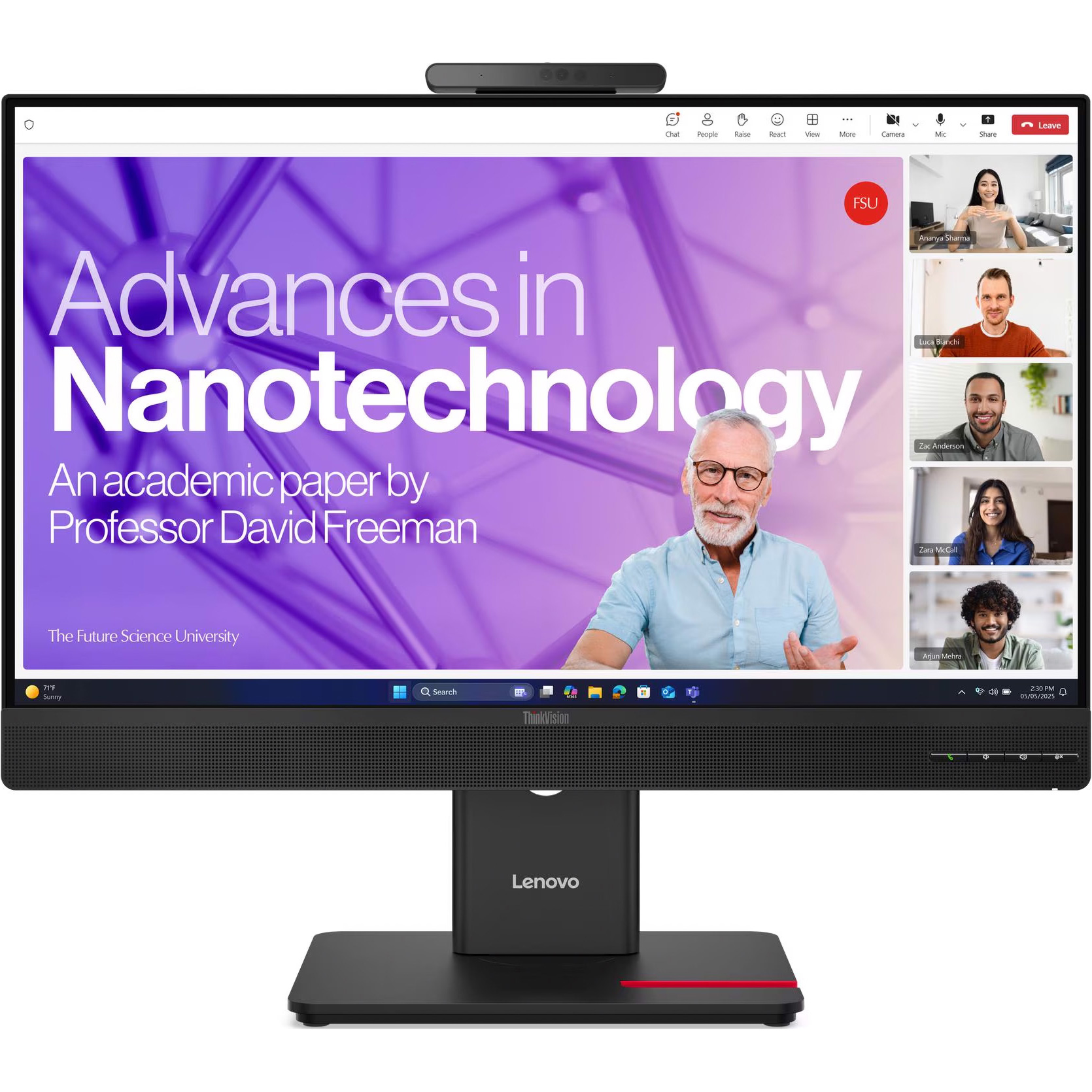 Монитор 23.8" LENOVO ThinkVision T24-4v (64B6MAT1UA)