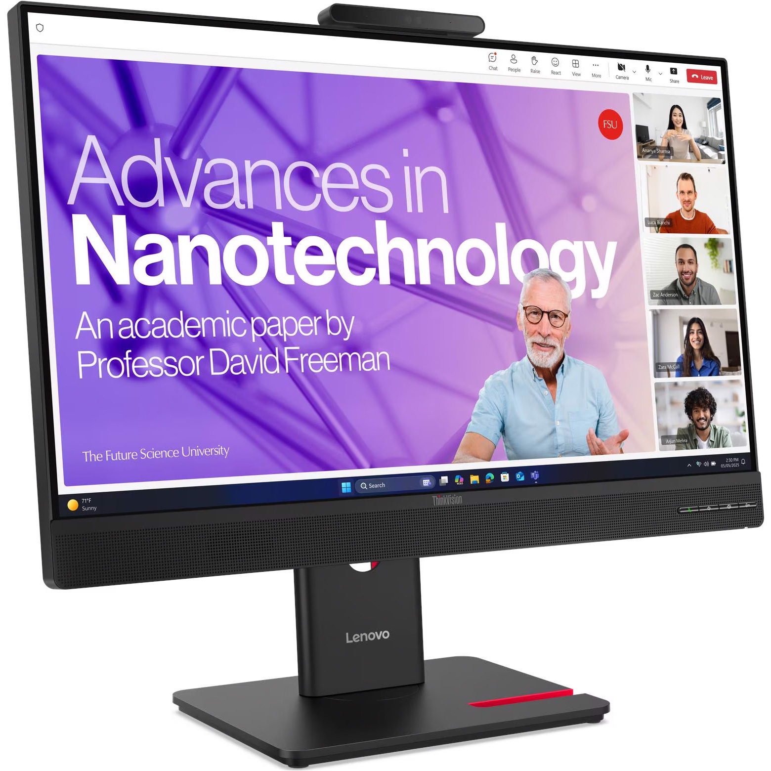 Монитор 23.8" LENOVO ThinkVision T24-4v (64B6MAT1UA)