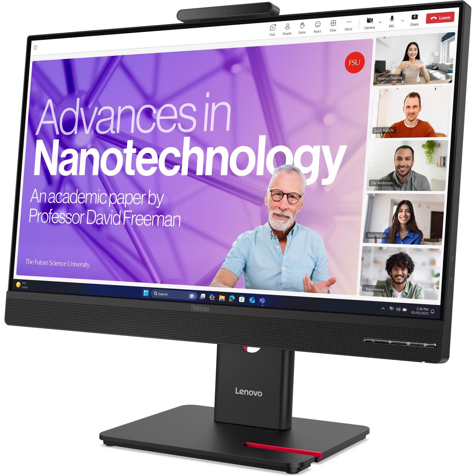 Монитор 23.8" LENOVO ThinkVision T24-4v (64B6MAT1UA)