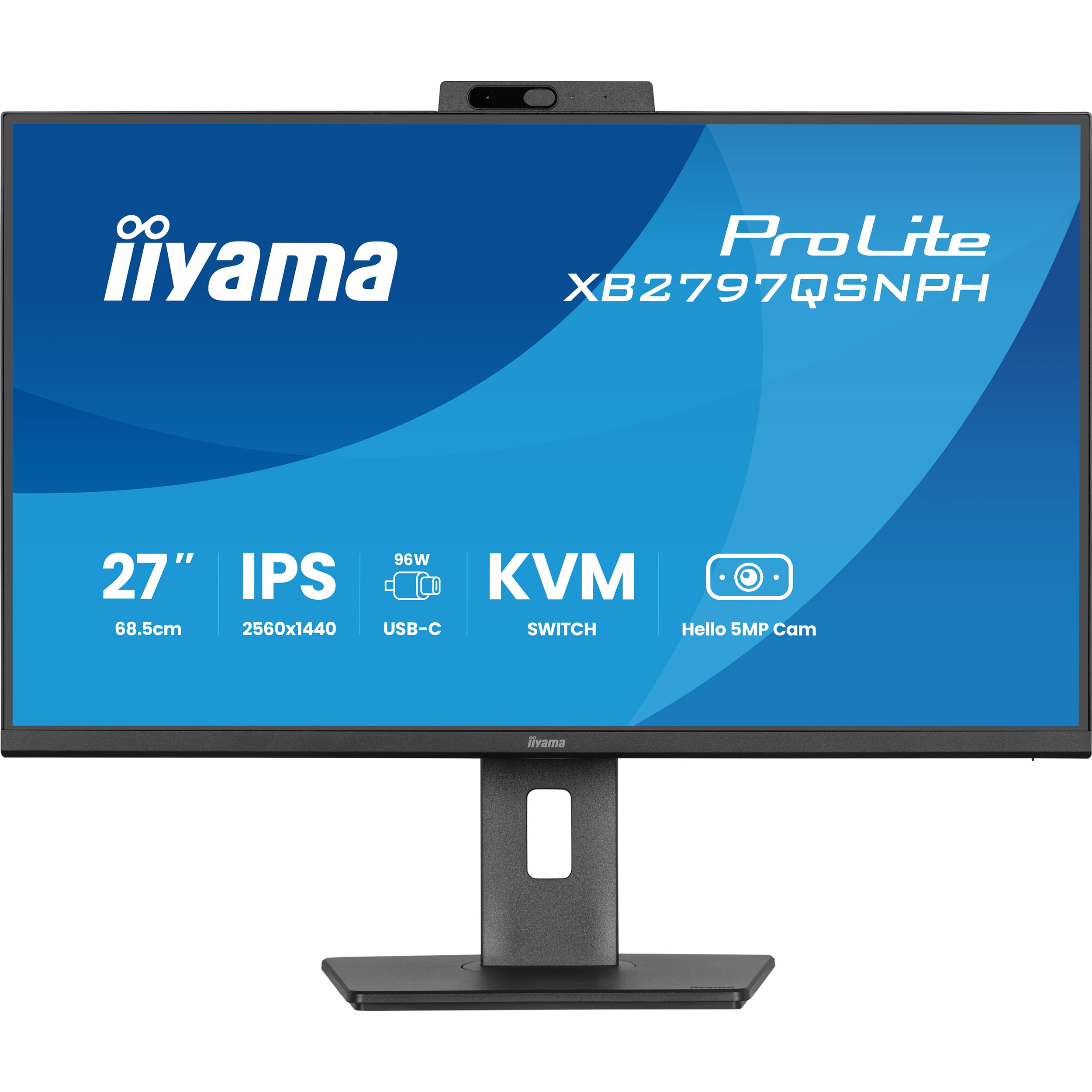 Монитор 27" IIYAMA ProLite XB2797QSNPH-B1