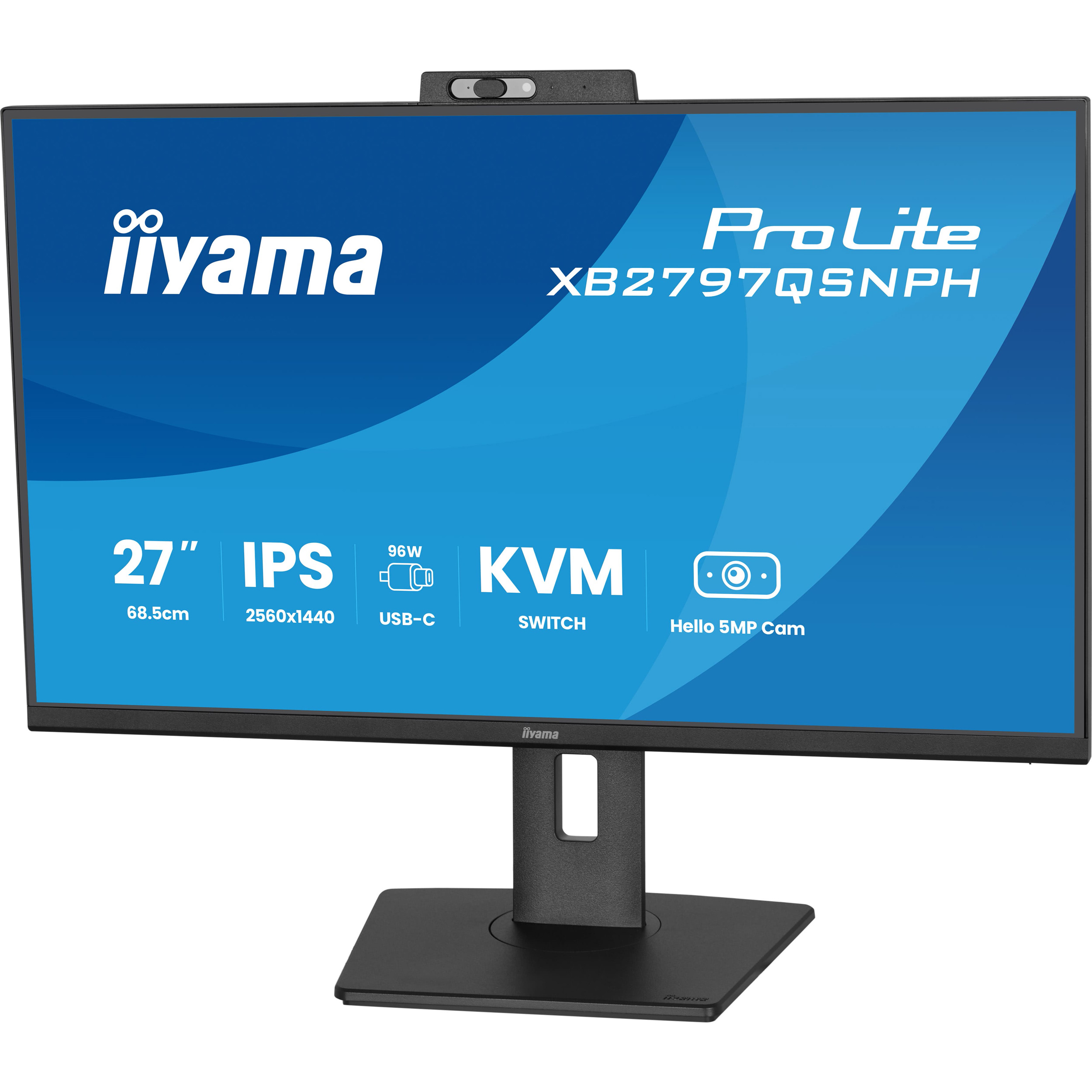 Монитор 27" IIYAMA ProLite XB2797QSNPH-B1