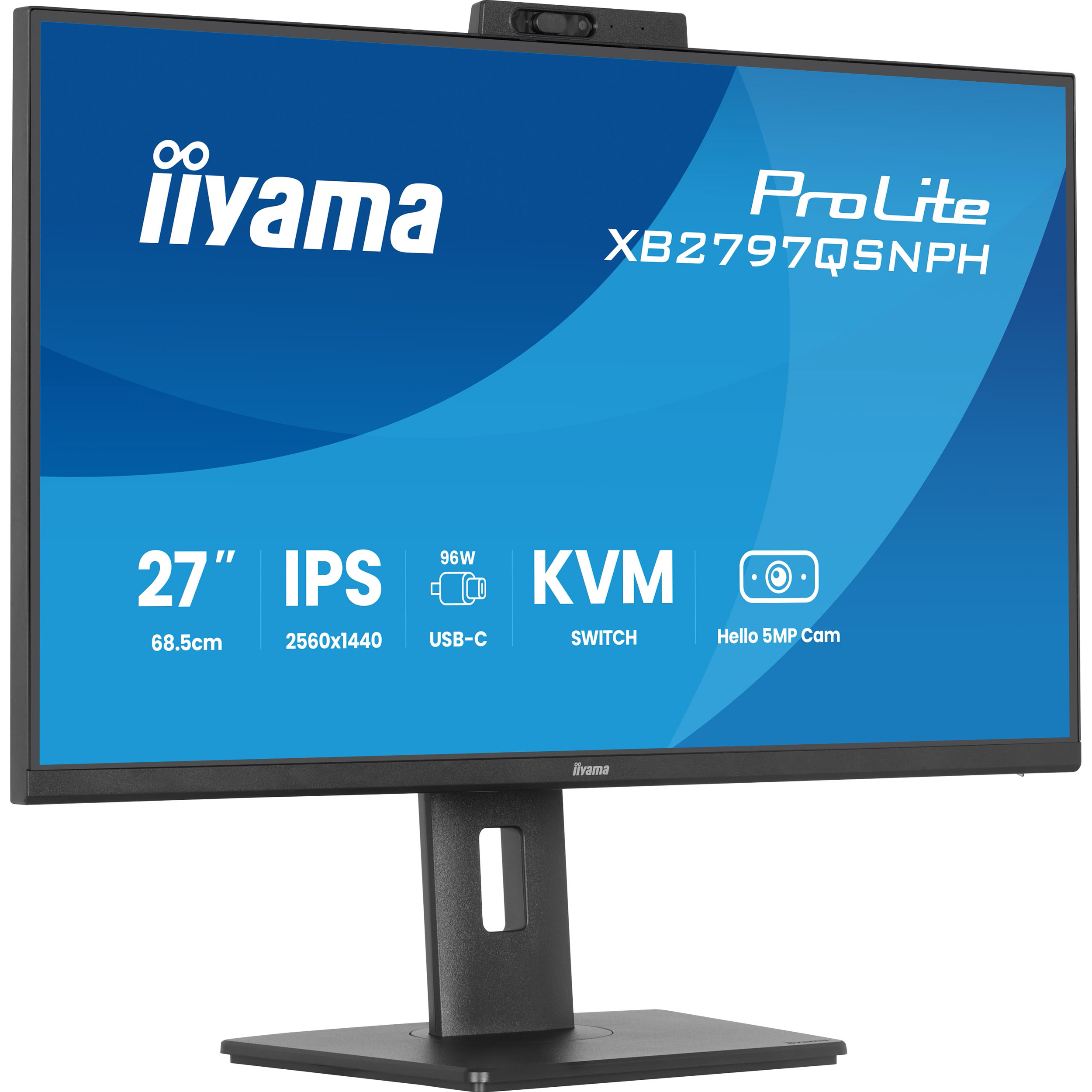 Монитор 27" IIYAMA ProLite XB2797QSNPH-B1