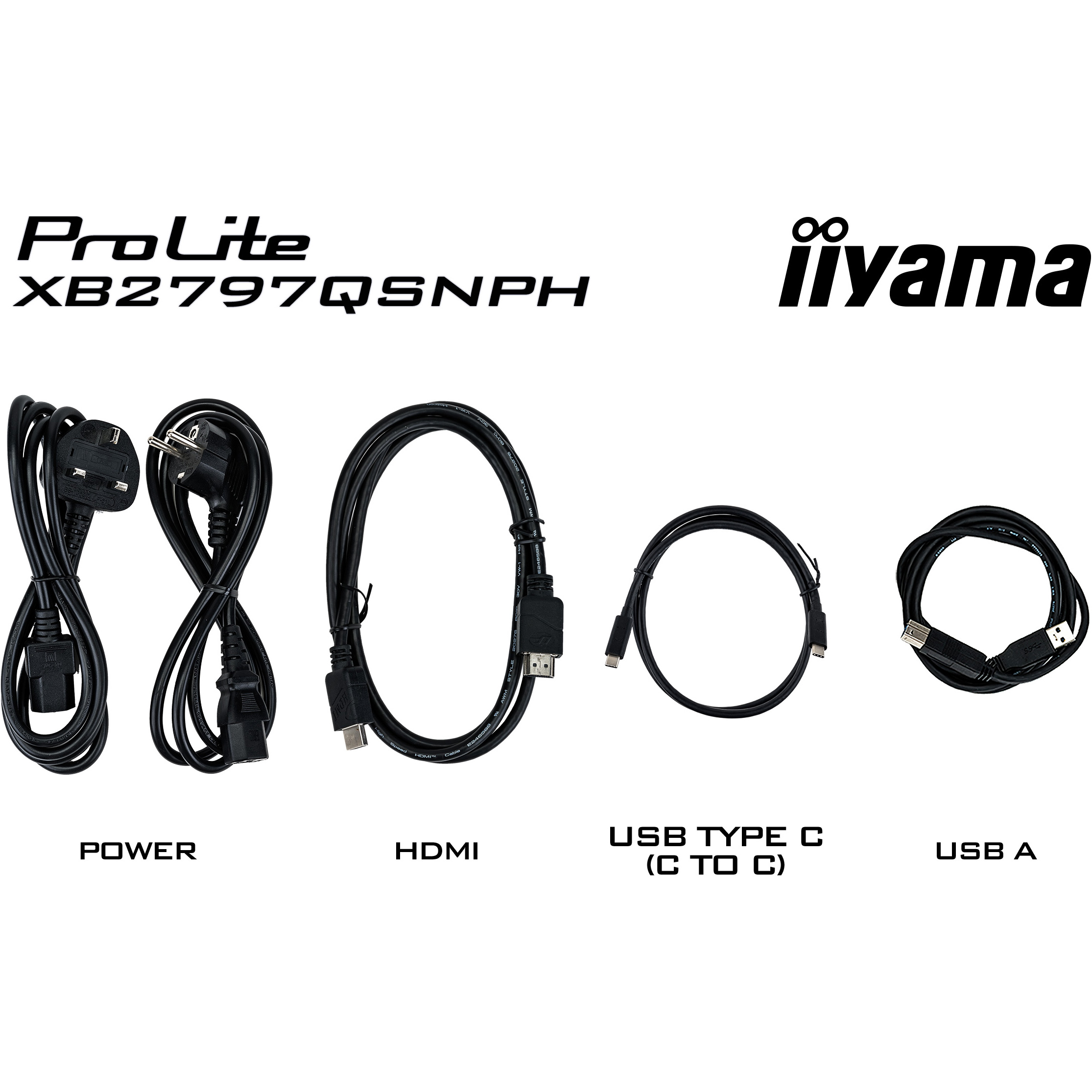 Монитор 27" IIYAMA ProLite XB2797QSNPH-B1