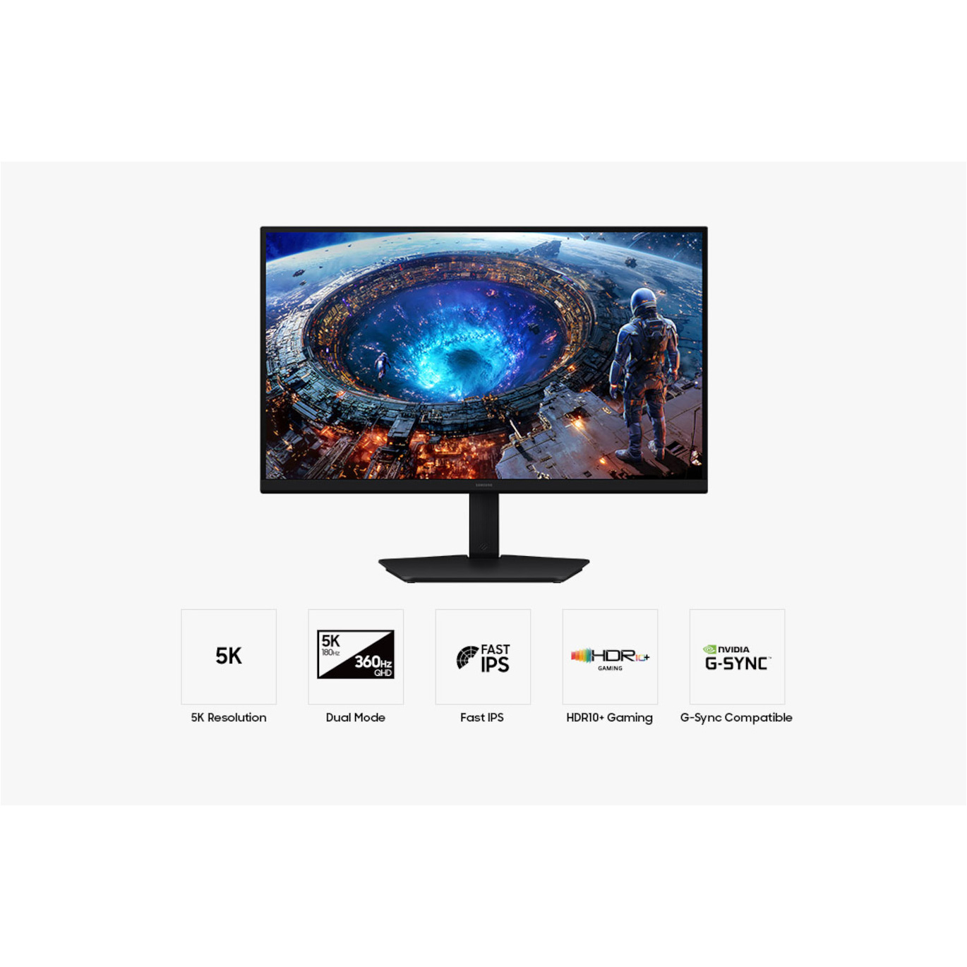 Монитор 27" SAMSUNG Odyssey G8 G80HF (LS27HG800EFXUA)