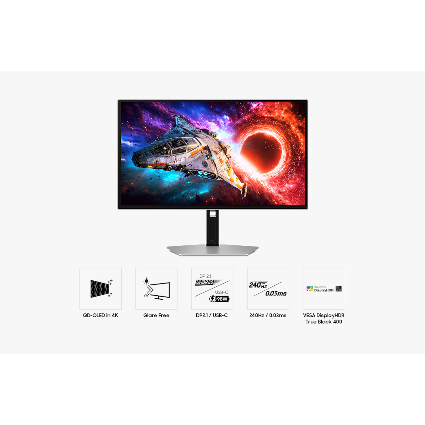 Монитор 27" SAMSUNG Odyssey OLED G8 G80SH (LS27HG802SIXUA)