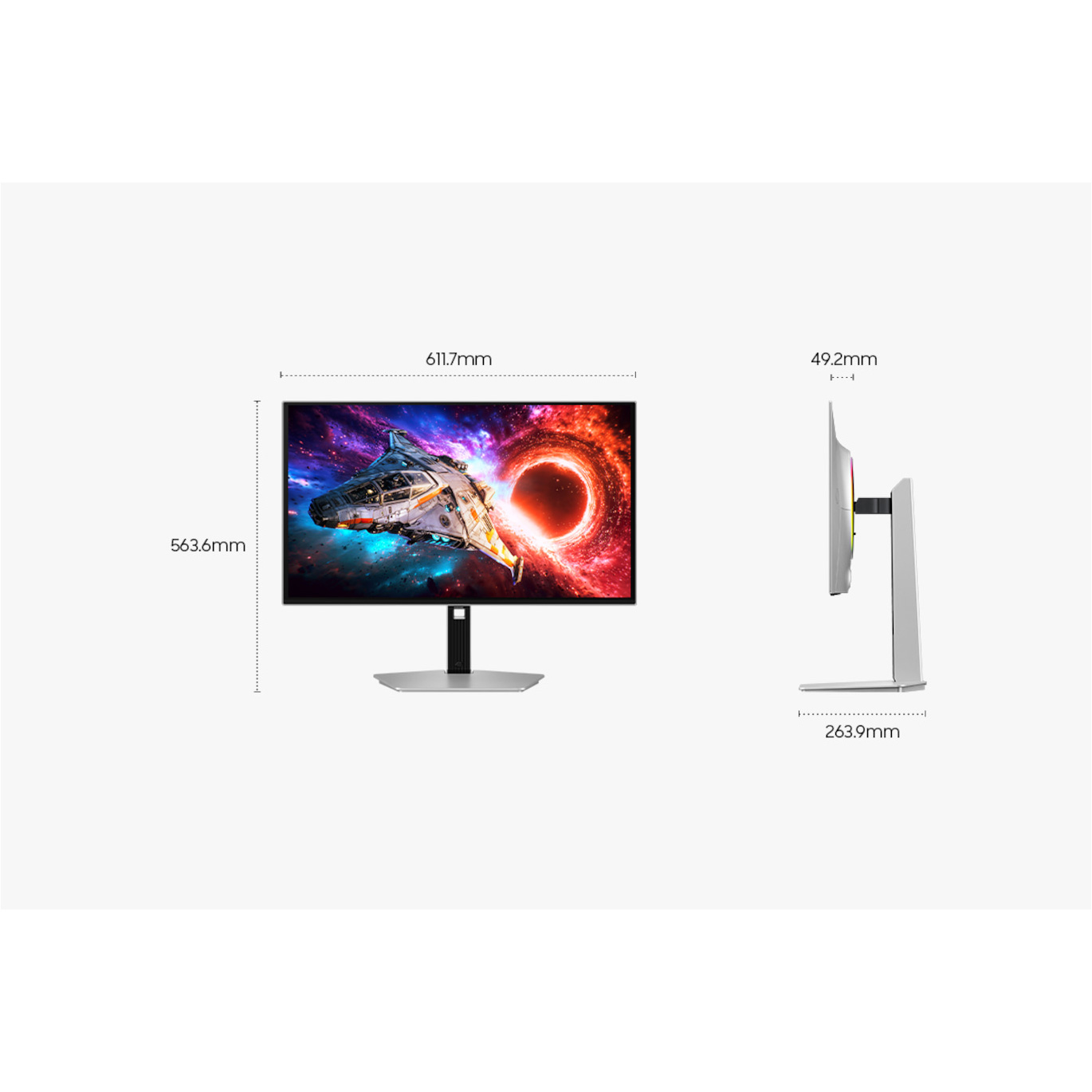 Монитор 27" SAMSUNG Odyssey OLED G8 G80SH (LS27HG802SIXUA)