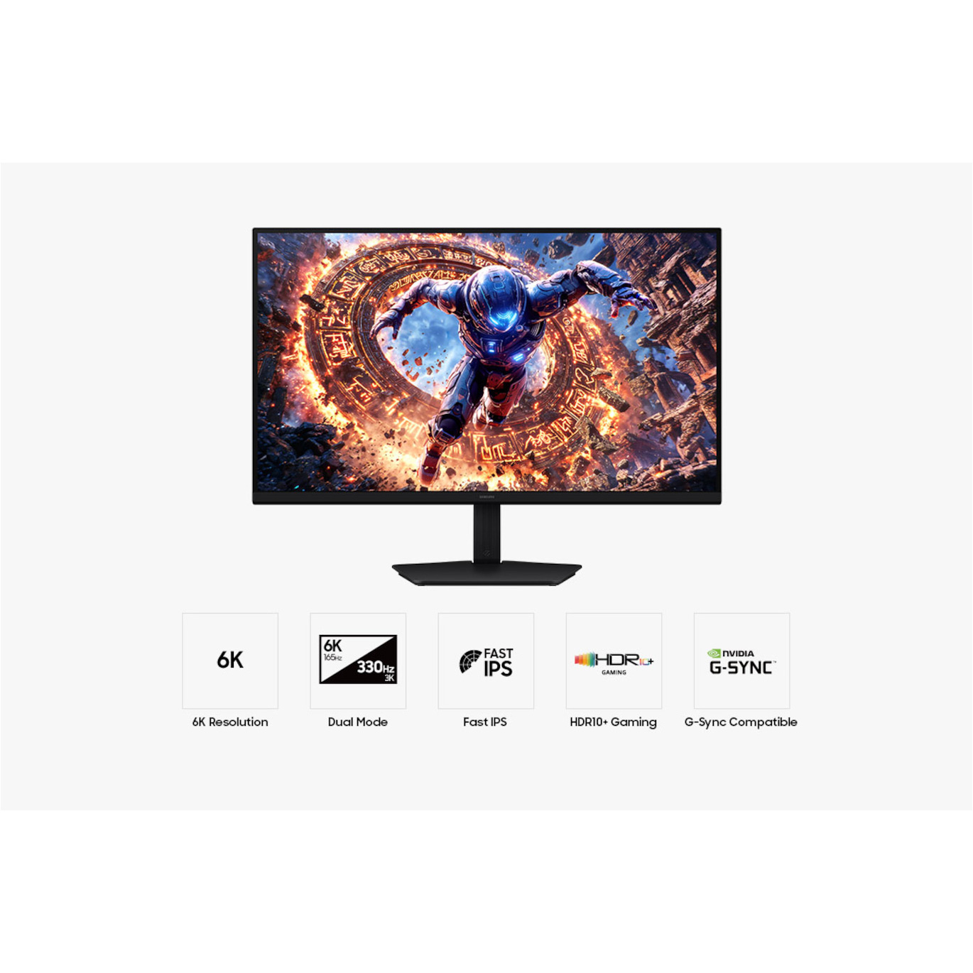 Монитор 32" SAMSUNG Odyssey G8 G80HS (LS32HG802ESXUA)