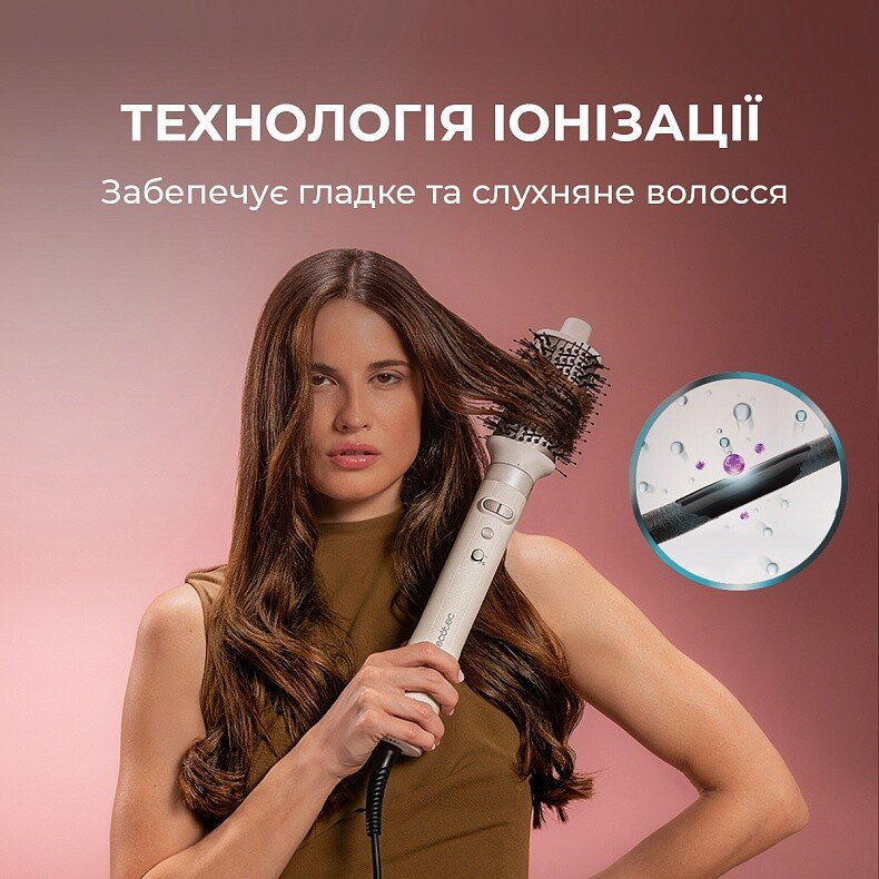 Мультистайлер CECOTEC Bamba CeramicCare AirGlisse Gyro 8in1 Champagne (A01_EU01_112528)
