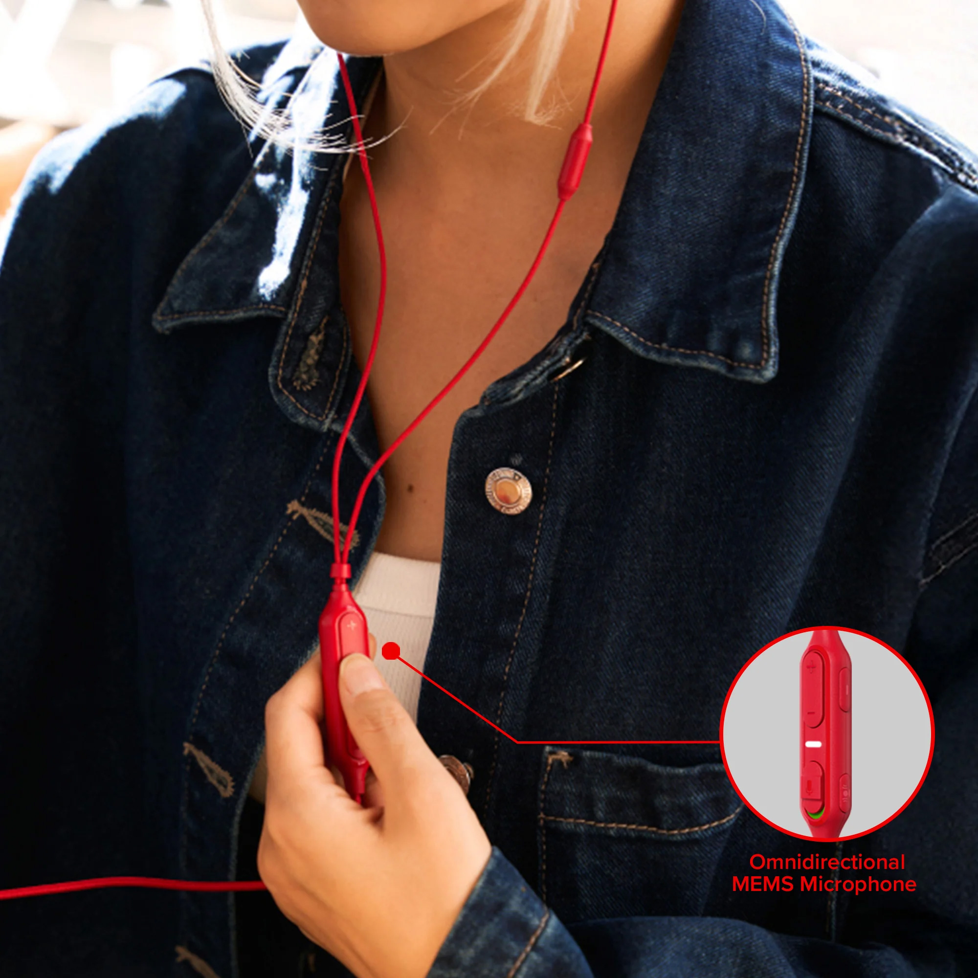 Навушники геймерскі HYPERX Cloud Earbuds III S Red (BN7S2AA)