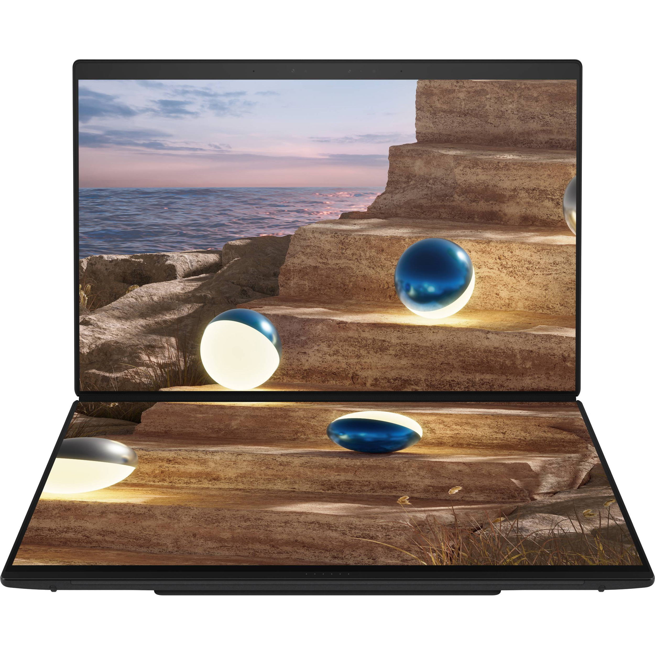 Ноутбук ASUS ZenBook Duo UX8407AA Moher Gray (UX8407AA-SN216X)