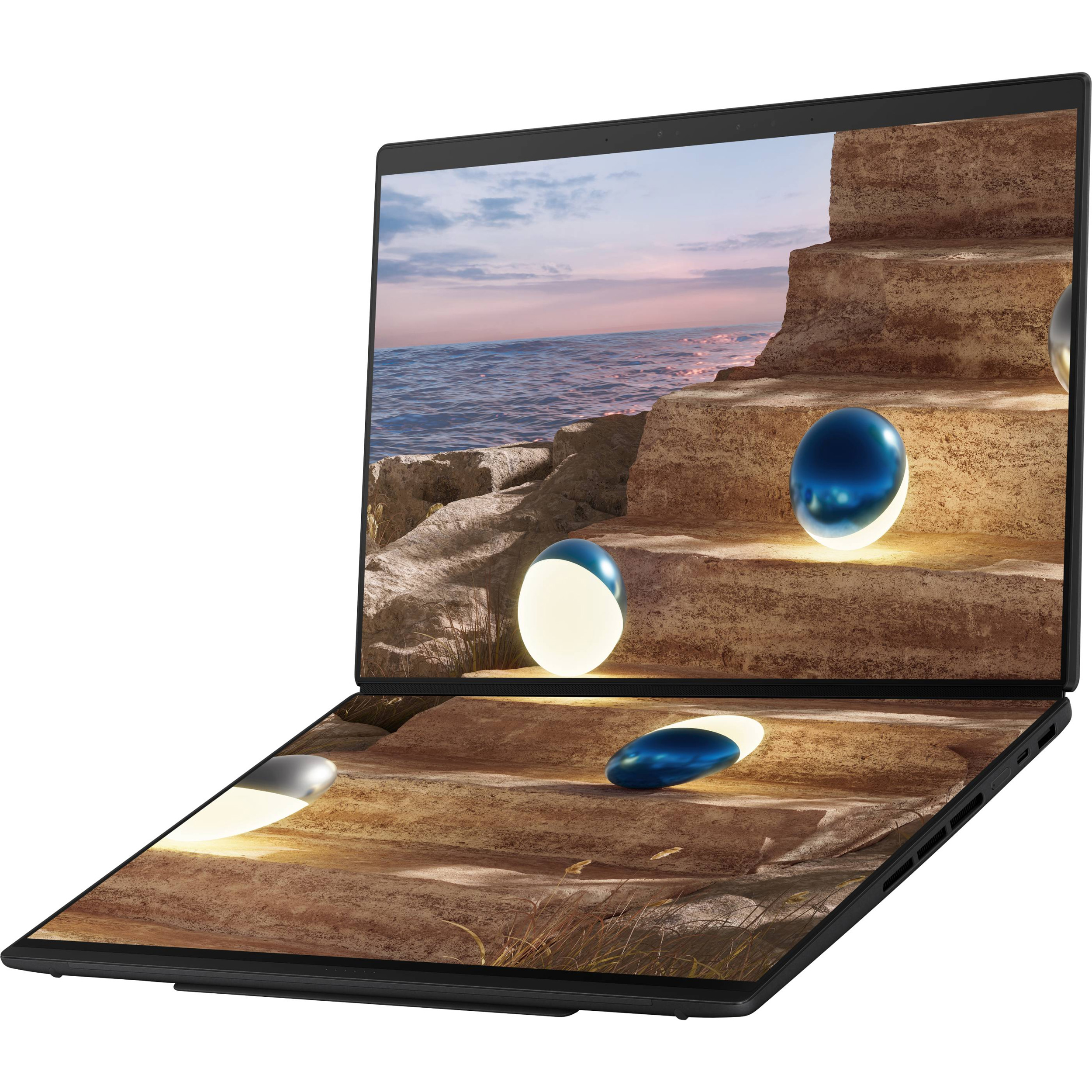 Ноутбук ASUS ZenBook Duo UX8407AA Moher Gray (UX8407AA-SN216X)