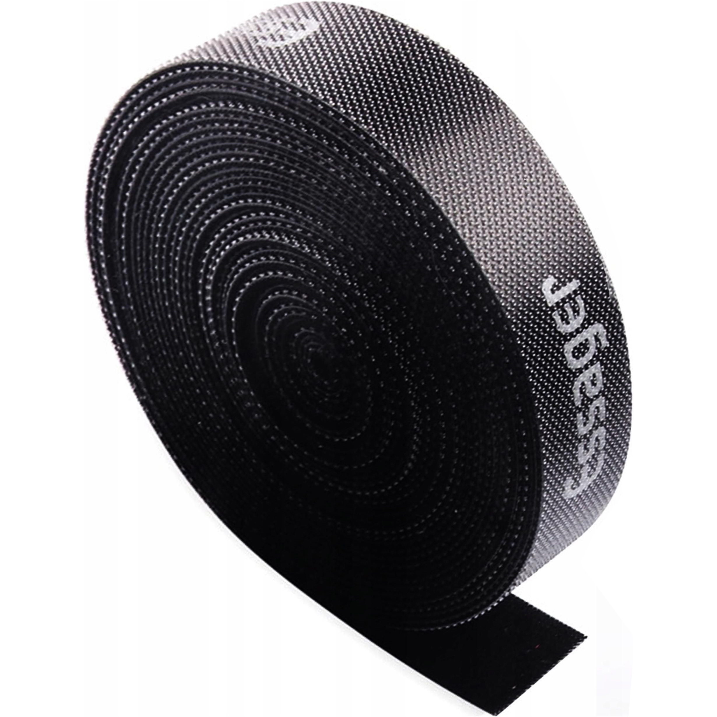Органайзер для кабелей ESSAGER Velcro Cable Organizer 1m Black