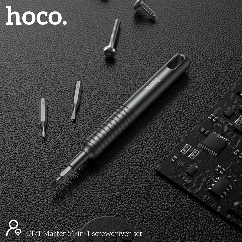 Отвёртка с прецизионными насадками HOCO DI71 Master Precision 51-in-1 Screwdriver Set