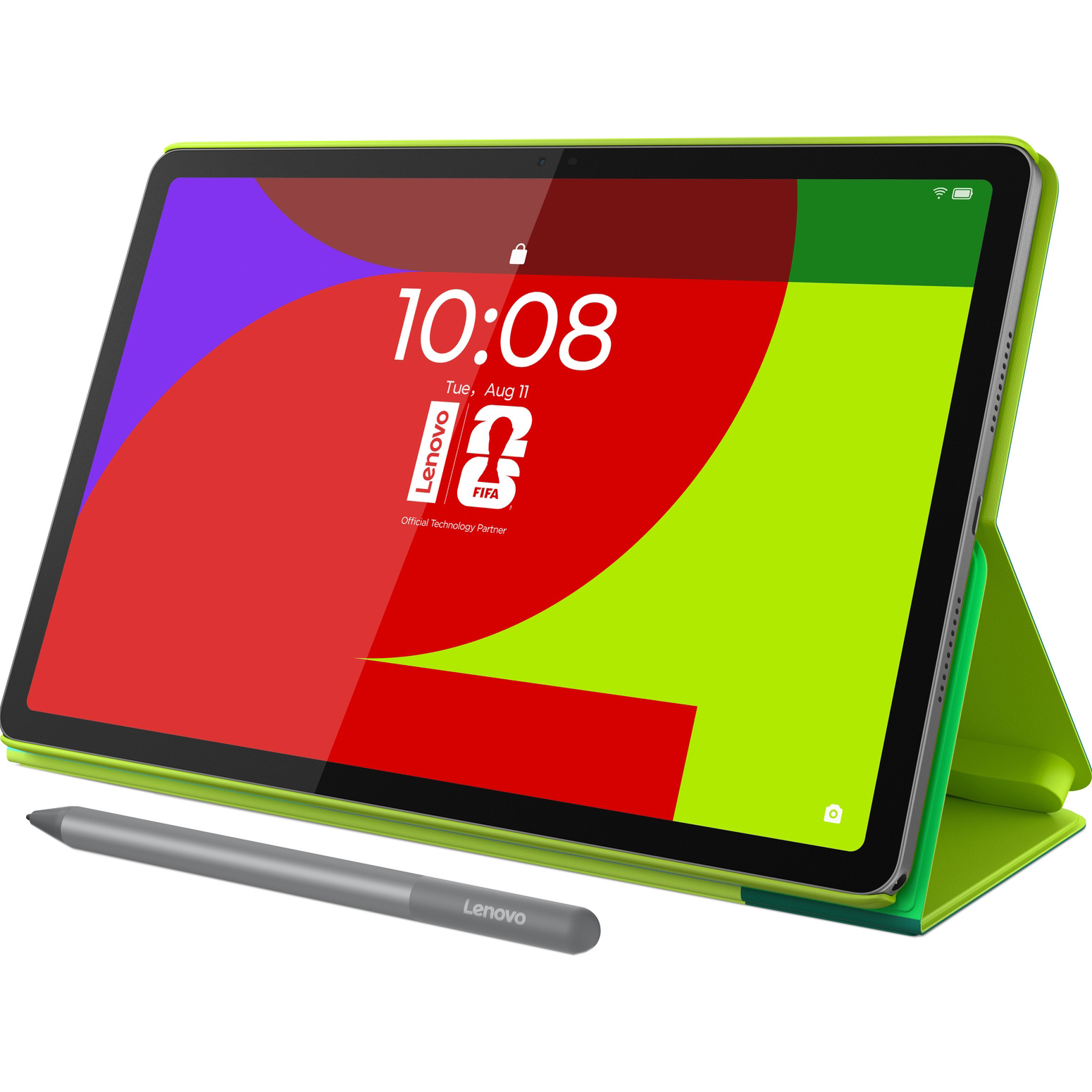 Планшет LENOVO Idea Tab Wi-Fi w/Pen + Folio Case FIFA Edition 8/256GB Luna Gray (ZAFR0999UA)