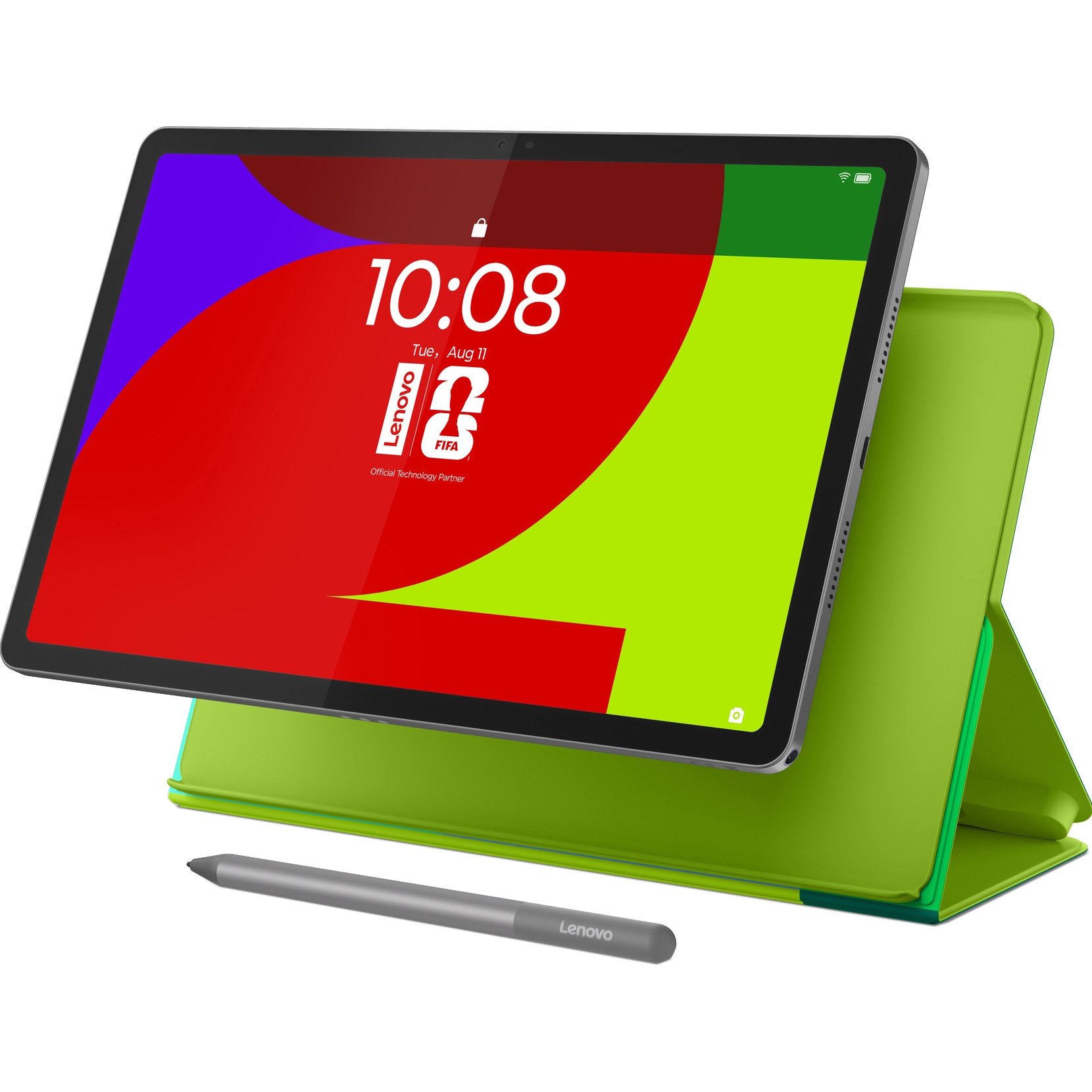 Планшет LENOVO Idea Tab Wi-Fi w/Pen + Folio Case FIFA Edition 8/256GB Luna Gray (ZAFR0999UA)