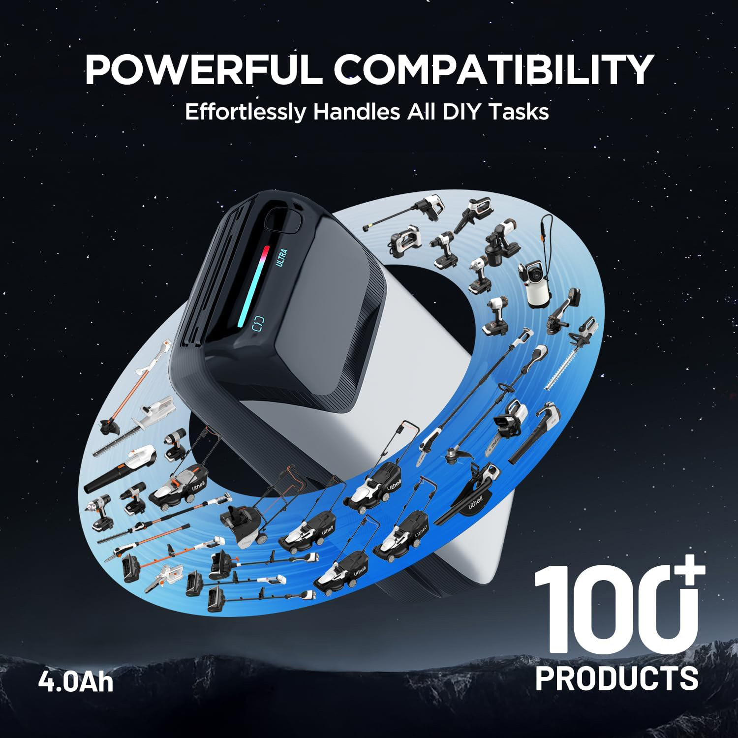Повербанк LITHELI U20 20V 4A IPS Super Battery Ultra 45W 20000mAh