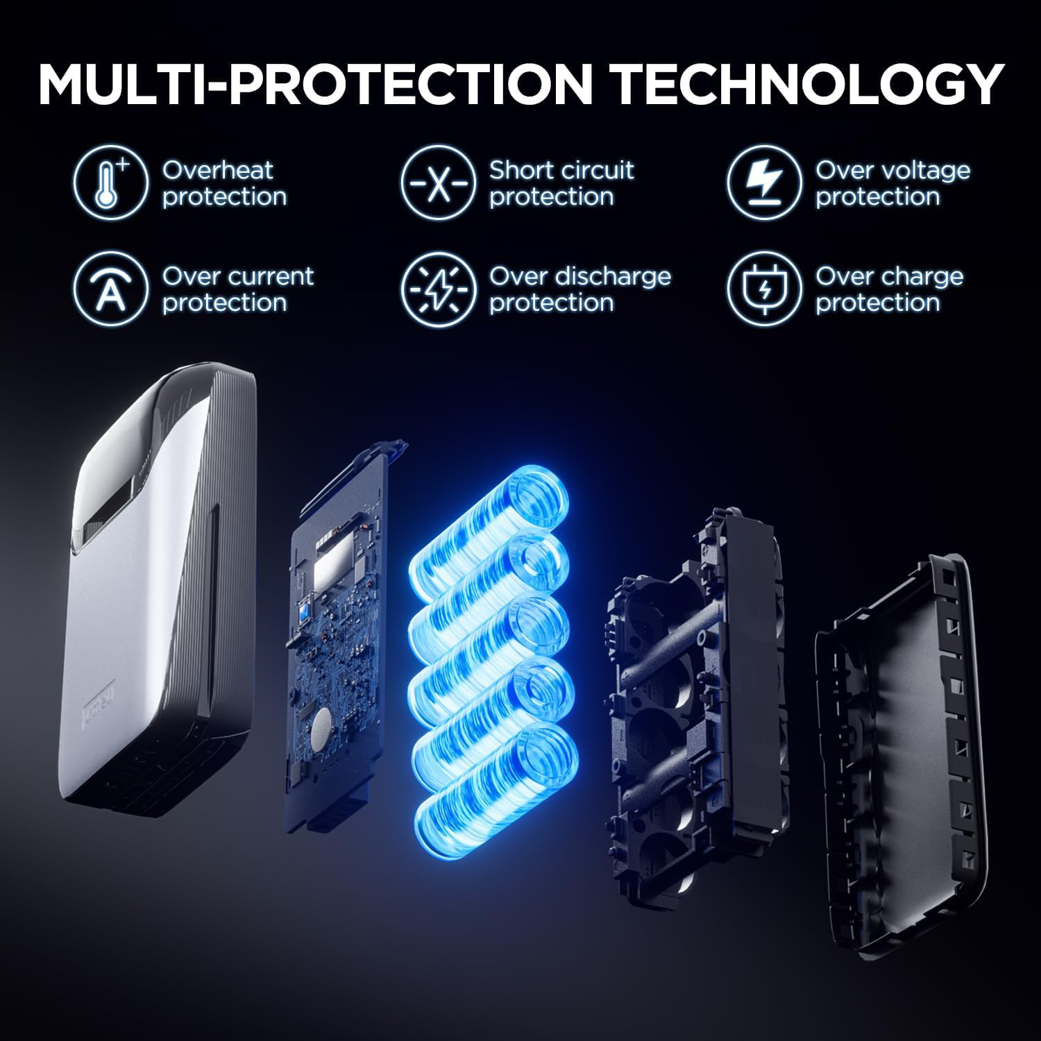 Повербанк LITHELI U20 20V 4A IPS Super Battery Ultra 45W 20000mAh